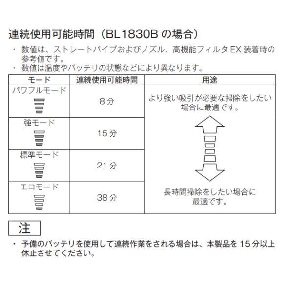 マキタ 18V 充電式クリーナ CL286FDZO(オリーブ) +BL1830B (本体+3.0Ahバッテリ1本)【サイクロン一体式/ワンタッチスイッチ】■新品■△｜kabutechno｜03