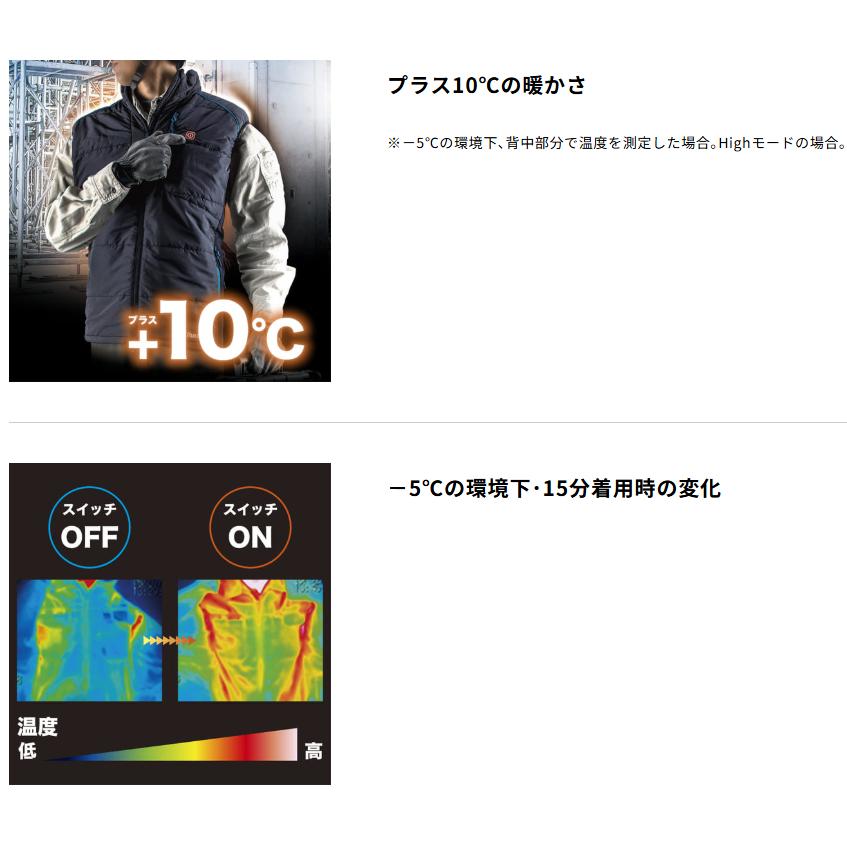 マキタ（makita） CV202DZ(LLサイズ) 充電式暖房ベスト [本体のみ