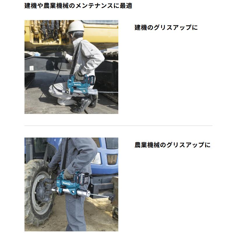 マキタ（makita） GP001GZ + ケース 40Vmax 充電式グリスガン[本体+