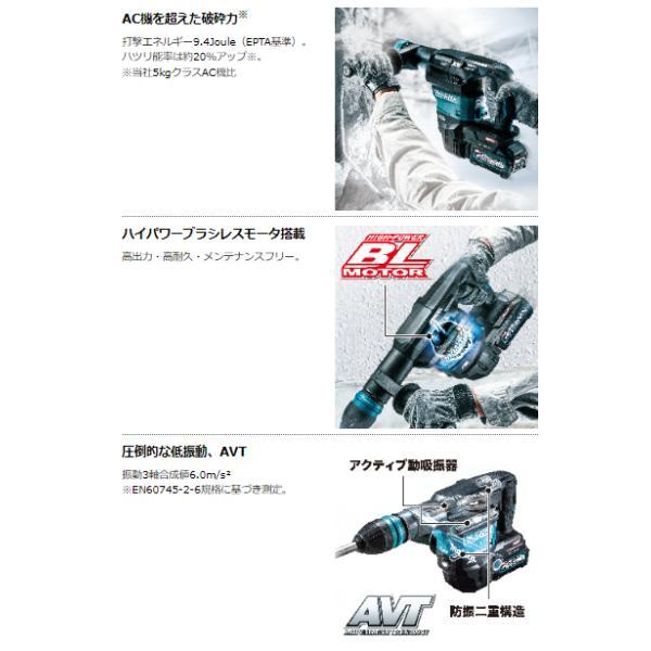 マキタ HM001GZK 40Vmax 充電式ハンマ 【本体+ケース】 □安心の マキタ HM001GZK 40Vmax 充電式ハンマ 【本体+ケース】 □安心の