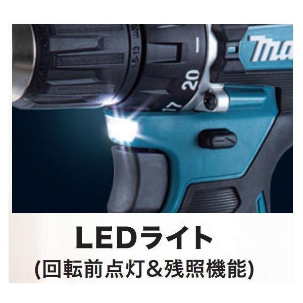 マキタ 18V HP487DRGX (注意!!バッテリー1本仕様) 充電式震動ドライバドリル 【本体+6.0Ahバッテリ(BL1860B)1本+充電器(DC18RF)+ケース】●｜kabutechno｜06