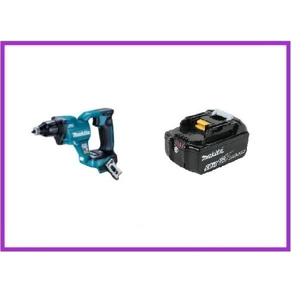 マキタ（makita） 18V 充電式スクリュードライバ FS600DZ(青)+BL1860B 