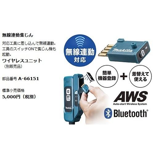 マキタ（makita） 18V 充電式背負集じん機 VC665DZ (本体のみ)【18V+