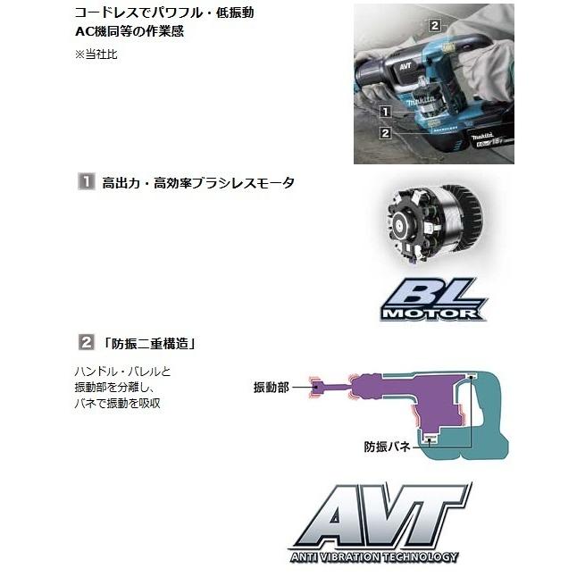 マキタ（makita） 18V 充電式ケレン HK180DZK (本体+ケース) □安心の