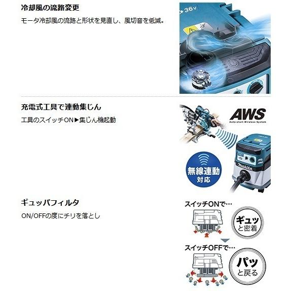 マキタ（makita） 粉じん専用 18V 充電式集じん機 VC867DZ (本体のみ
