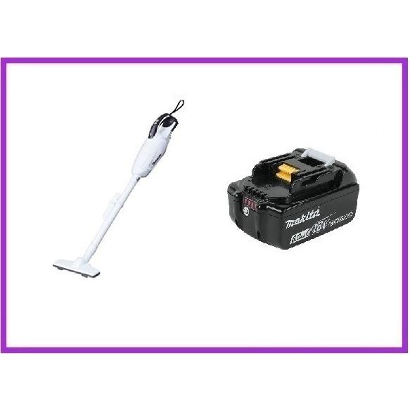 マキタ（makita） 18V 充電式クリーナ CL182FDZW(白)+BL1860B[6.0Ah 