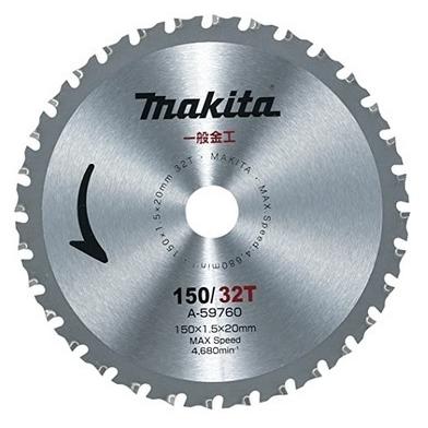 マキタ 150mm×32P 充電用金工チップソー A-59760×3枚□安心の マキタ 150mm×32P 充電用金工チップソー A-59760×3枚□安心の