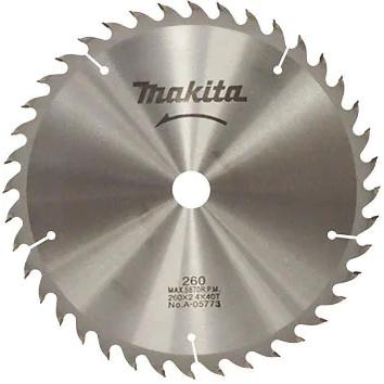 マキタ（makita） 260mm×2.4mm×40P 一般木工用チップソー A
