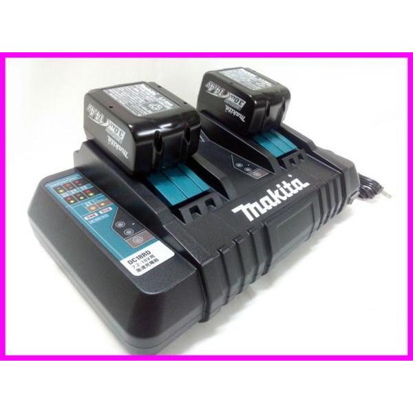 マキタ（makita） 2口急速充電器 DC18RD 【USB機器も充電可能】 □安心 