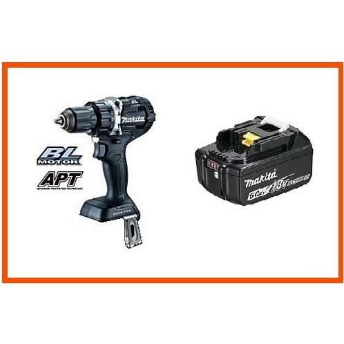 マキタ 18V 充電式ドライバドリル DF484DZB(黒)+BL1860B[6.0Ah マキタ 18V 充電式ドライバドリル DF484DZB(黒)+BL1860B[6.0Ah