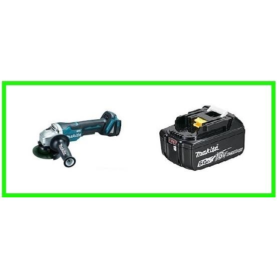 マキタ（makita） 100mm 18V 充電式ディスクグラインダGA408DZ+BL1860B 