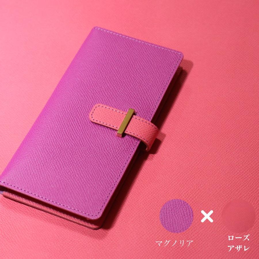 iPhone iPhone16proケース 手帳型 本革 ハイブランド 名入れ