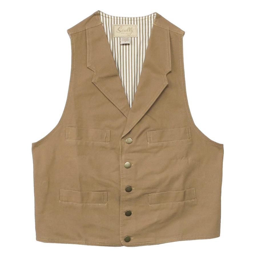 ベスト ウエスタンベスト カウボーイベスト メンズ キャンバス生地