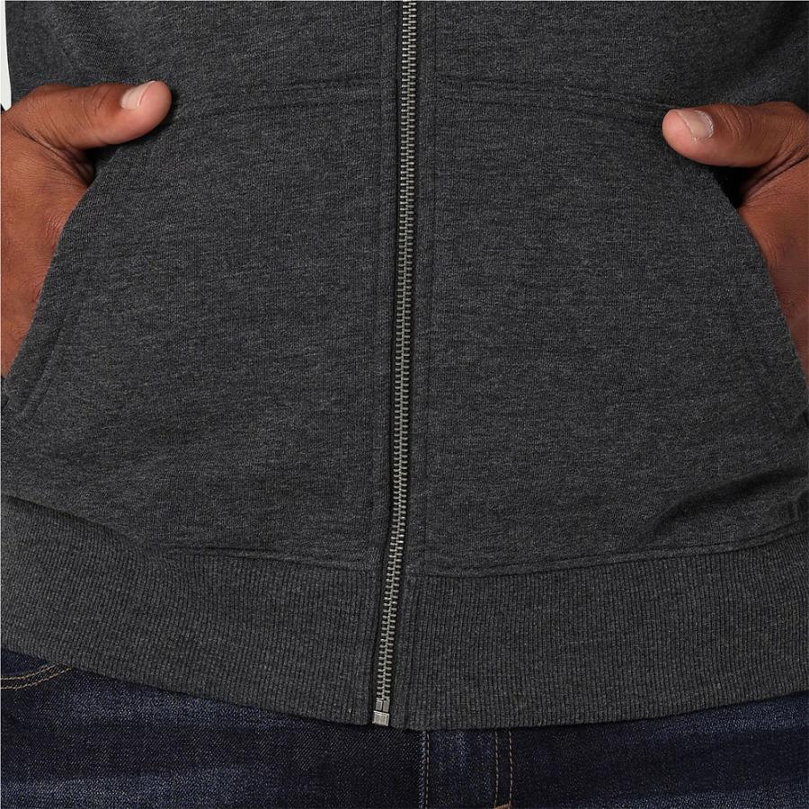 Wrangler ラングラー　USA製 無地　裏起毛　ジップアップパーカー Wrangler（ラングラー） ジップアップ パーカー アウター カウボーイ