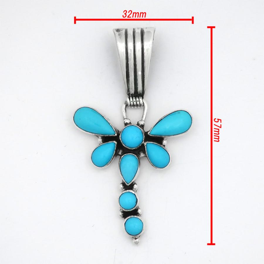 Indian Jewelry メール便可 ターコイズ シルバー トンボ トルコ石