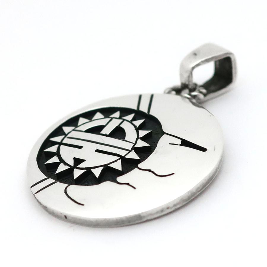 Indian Jewelry メール便可 Hopi ホピ サンフェイス 太陽神