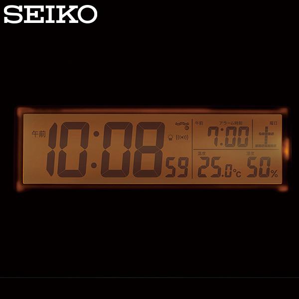 SEIKO（セイコー） 電波 めざまし デジタル SQ324K 電波 クロック