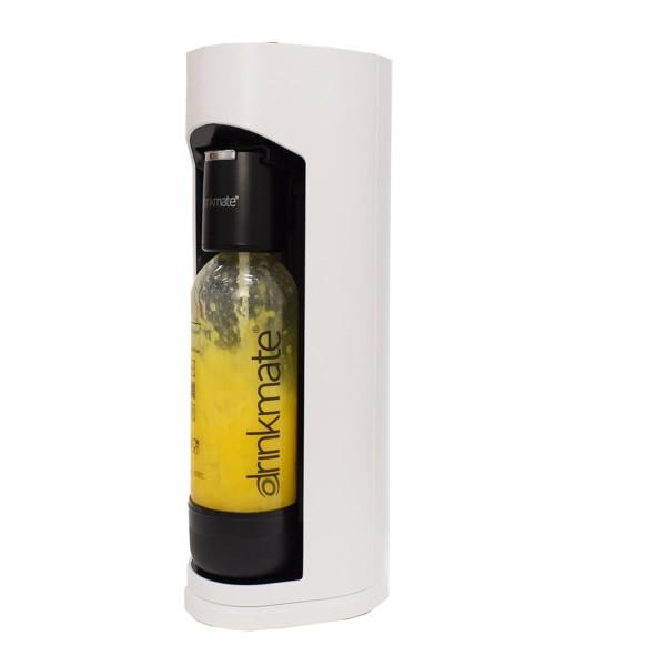 ドリンクメイト マグナムグランド ホワイト【在庫あり】炭酸水メーカー スターターセット 142Lマグナムガスシリンダー Lサイズボトル drinkmate DRM1005 白 約 1ドリンクメイト