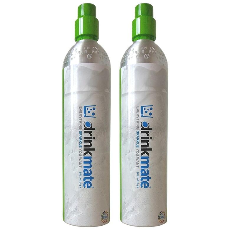 drinkmate ドリンクメイト ガスシリンダー 交換用 142L 2本【正規販売