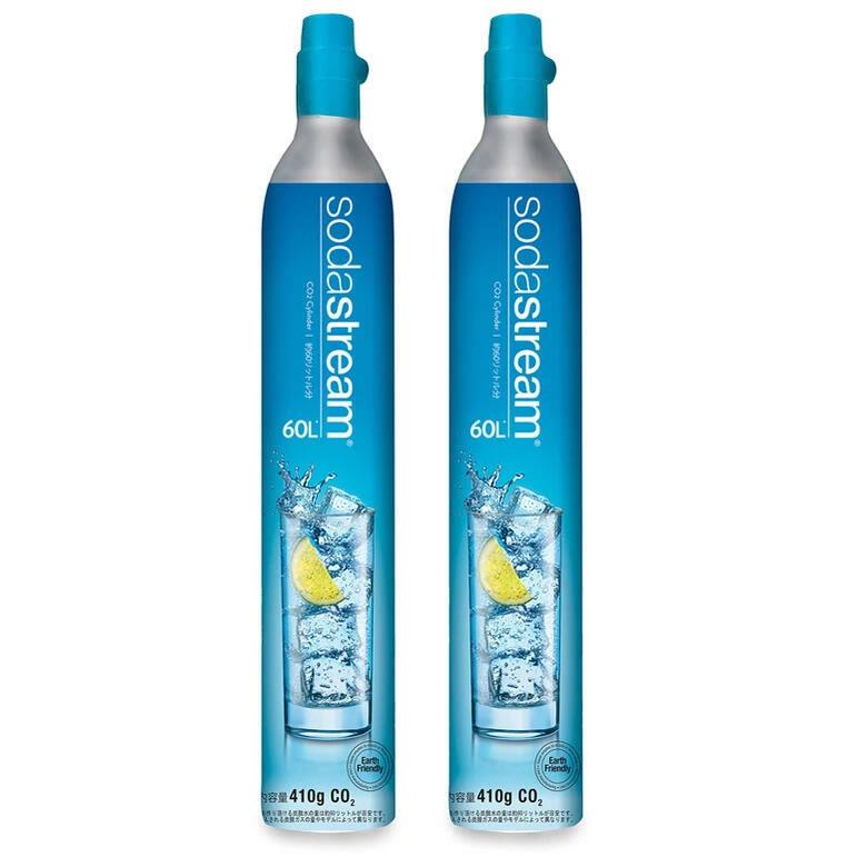 sodastream（ソーダストリーム） ガスシリンダー 交換用 60L 410g 交換