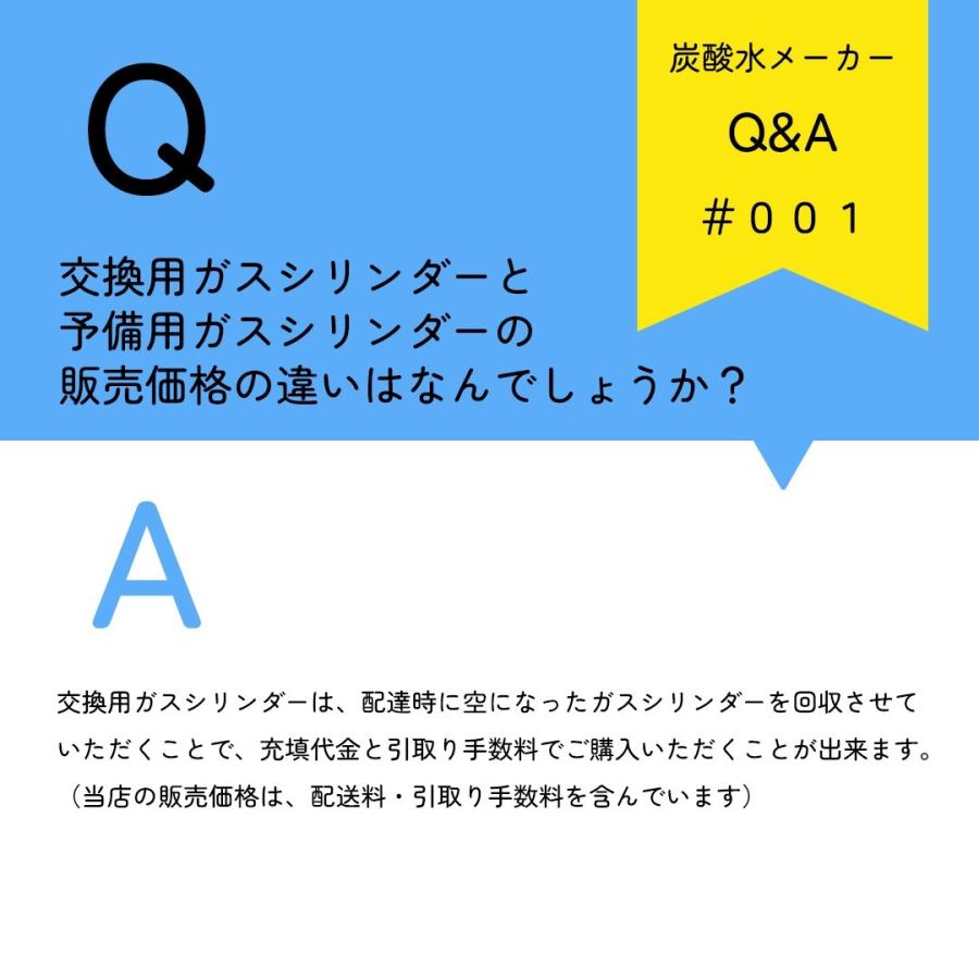sodastream（ソーダストリーム） ガスシリンダー 交換用 60L 410g 交換