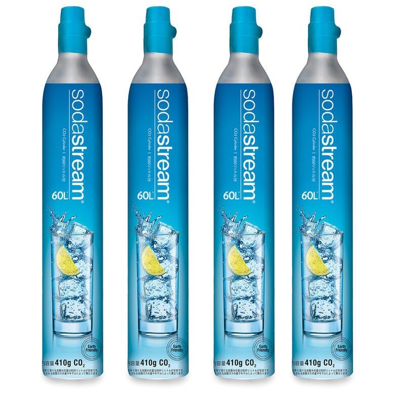 sodastream（ソーダストリーム） ガスシリンダー 交換用 60L 410g 交換
