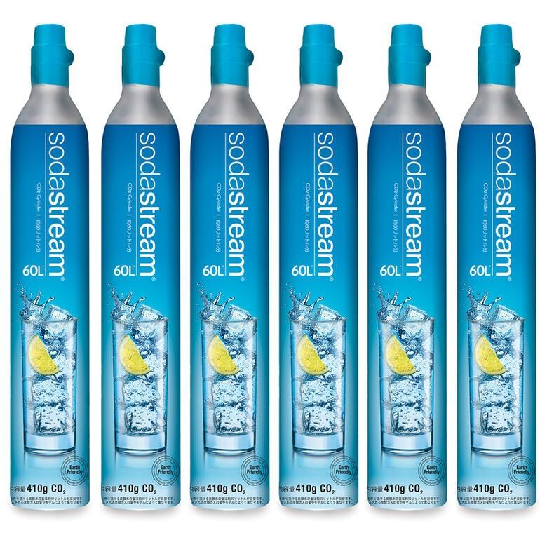 sodastream（ソーダストリーム） ガスシリンダー 交換用 60L 410g 交換