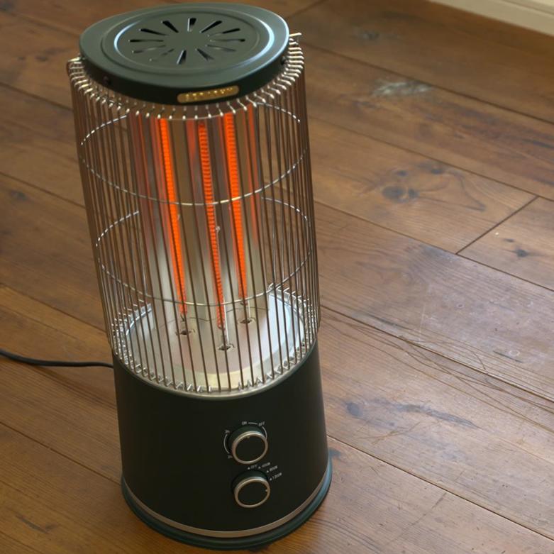 STOFA アウトドア用遠赤外線ヒーター STU-1201(K)オシャレストーブ インターセントラル SOTODAN アウトドア用遠赤外線ヒーター STUFA STU