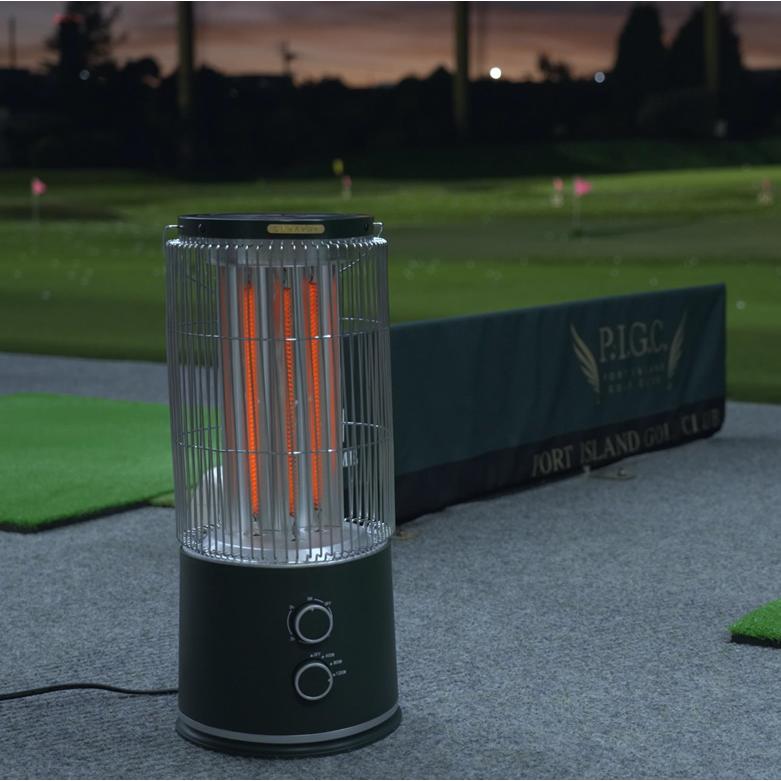 インターセントラル 遠赤外線ヒーター ストゥーファ グリーン 電気