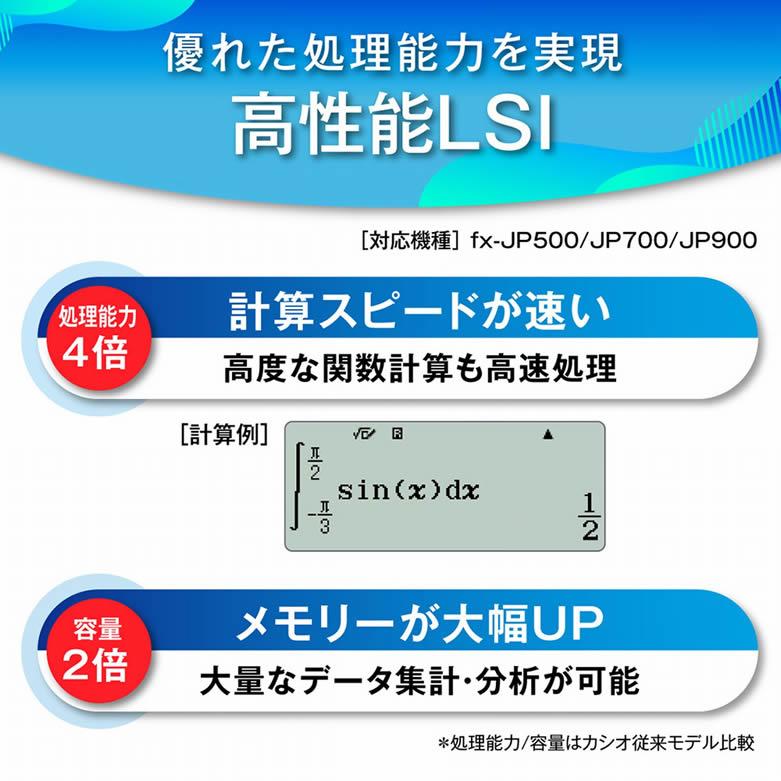 CASIO 関数電卓 分数 計算機 時間 10桁　カシオ計算機 Classwiz fx-JP900｜kadecoco｜03