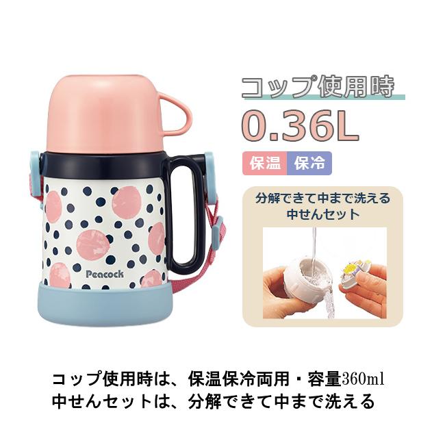ピーコック魔法瓶工業 ピーコック 水筒 400 マグボトル 保温