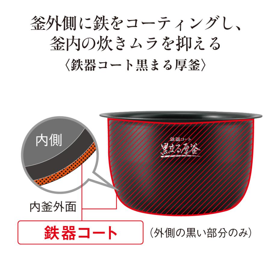 極め炊き 象印 炊飯器 5.5合炊き 圧力IH炊飯ジャー ZOJIRUSHI NW-CA10