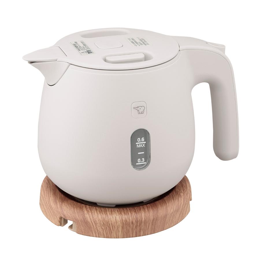 象印☆ZOJIRUSHI 電気ケトル 象印（ZOJIRUSHI） 電気ケトル 0.6L 600ml カップ1杯 約60秒 ZOJIRUSHI