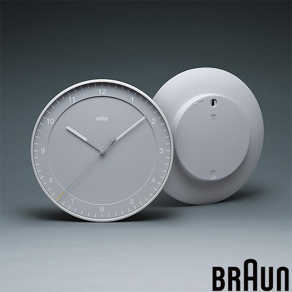 BRAUN ブラウン ウォールクロック BC17G 300mm グレー BRAUN ブラウン BC17G アナログ ウォール クロック Wall Clock
