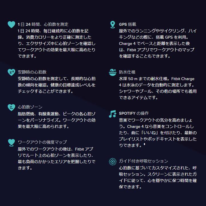 延長保証 Gps搭載トラッカー フィットビット Fitbit Charge4 Fb417 アンドロイド Iphone対応 活動量計 ウエアラブル スマートウォッチ 歩数計 ダイエット Fitbit Charge4 家電とギフトの専門店 カデココ 通販 Yahoo ショッピング