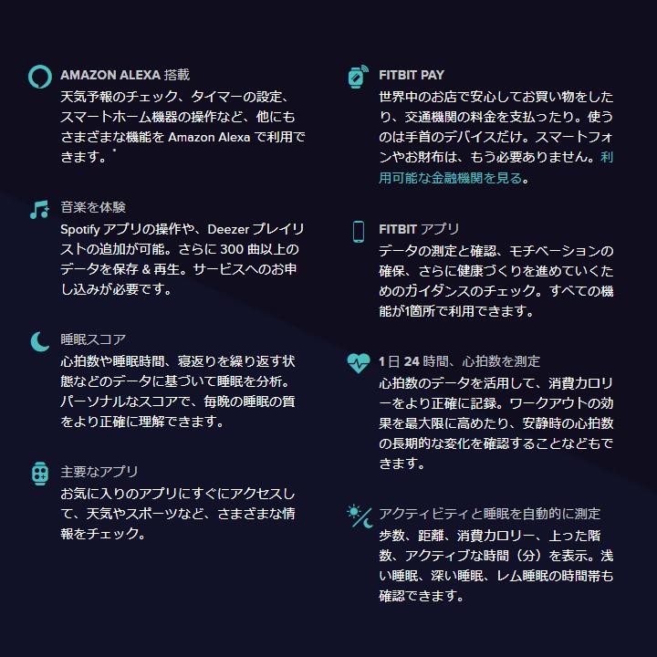 延長保証 スマートウォッチ フィットビット Fitbit Versa2 Fb507 アレクサ Alexa 搭載 活動量計 男女兼用 歩数計 心拍数 ダイエット Line通知 Fitbit Versa2 家電とギフトの専門店 カデココ 通販 Yahoo ショッピング