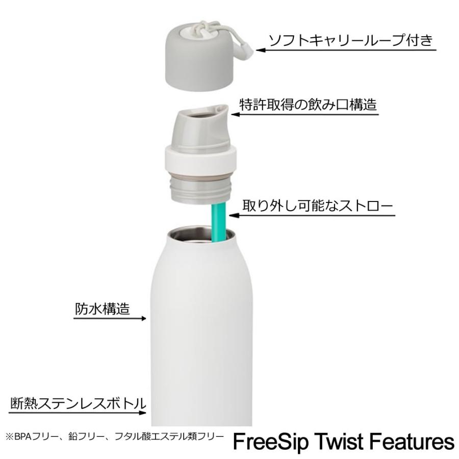 owala（オワラ） 水筒 ステンレスボトル 炭酸対応 ボトル 2WAYボトル