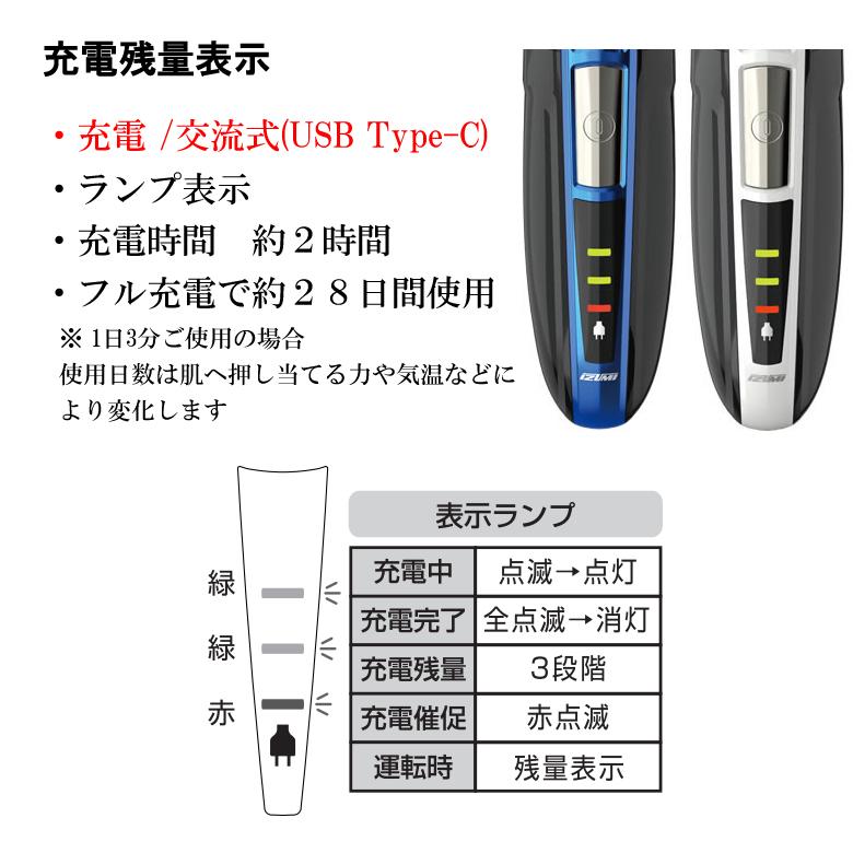 sarasa（マクセルイズミ） マクセルイズミ 電気シェーバー 4枚刃