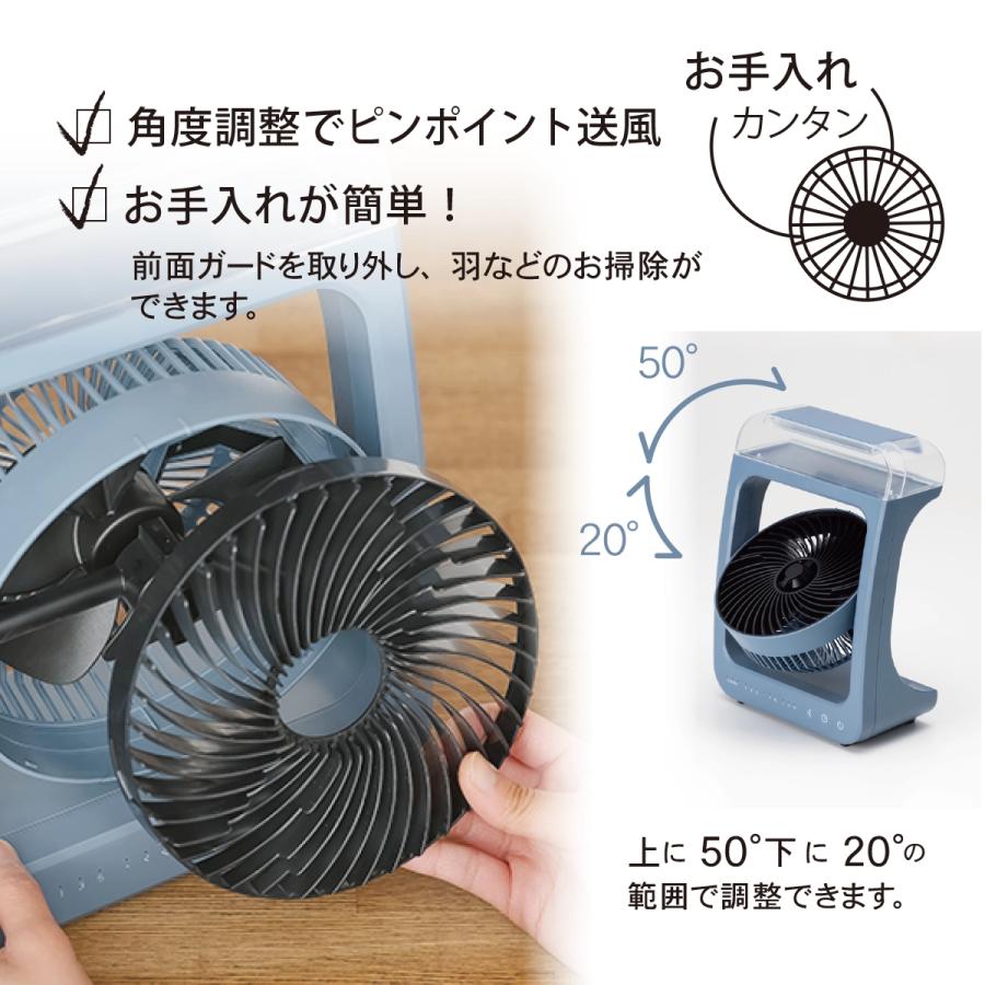 TOPLAND（トップランド） 扇風機 dcモーター 卓上扇風機 USB ミスト