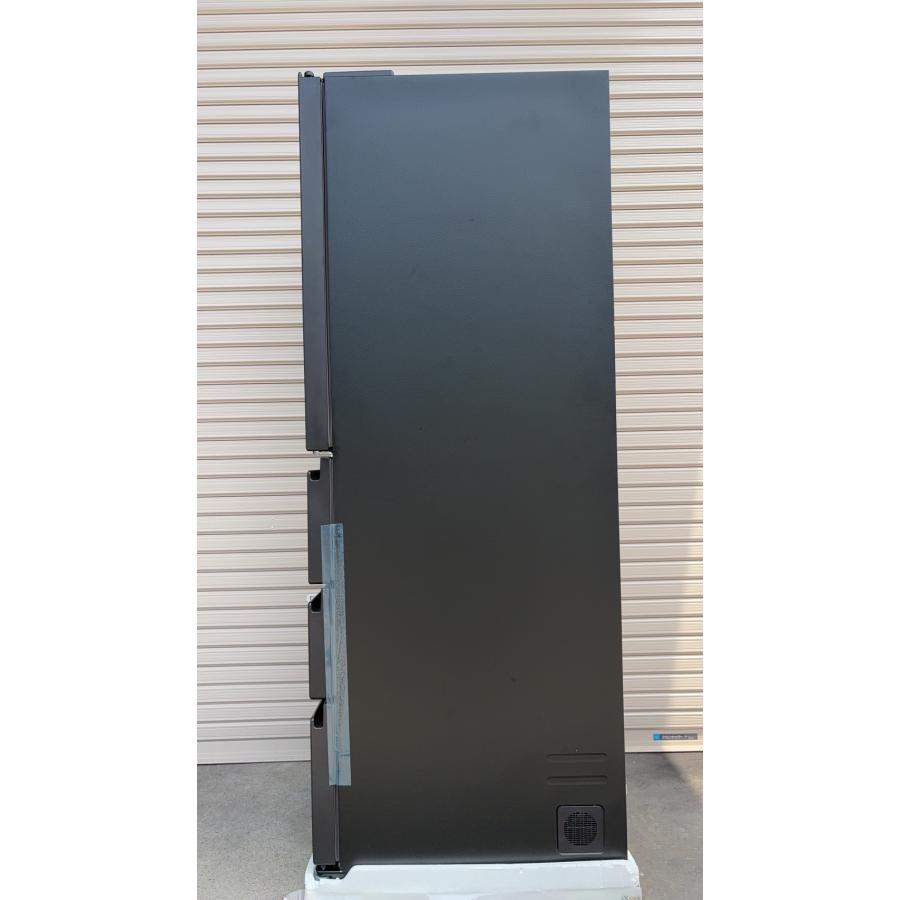 AQUA 冷蔵庫 アクア 452L 4ドア 右開き ガラス扉 ファミリー 新