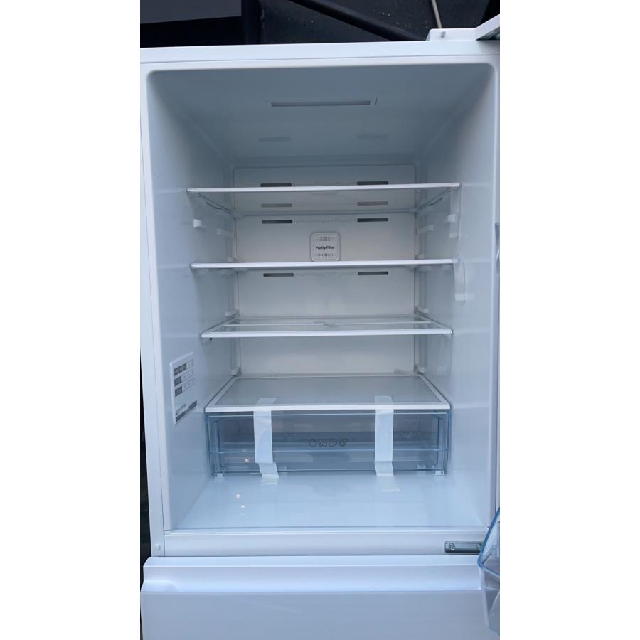 冷凍冷蔵庫 ハイセンス 358L ３枚ドア 右開き ガラスドア 新生活 ファミリー 2023年製 HR-G36E3W アウトレット N65