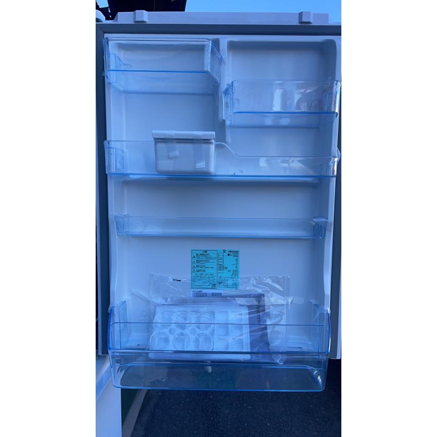 冷凍冷蔵庫 ハイセンス 358L ３枚ドア 右開き ガラスドア ファミリー 