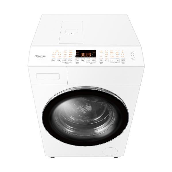ハイセンス（HISENSE） 洗濯機 洗濯12kg ドラム式 左開き ヒートポンプ
