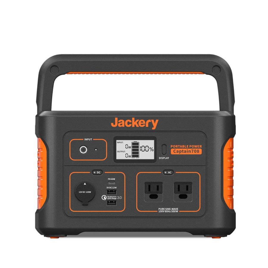 Jackery ポータブル電源 708 大容量 191400mAh/708Wh 蓄電池 Jackery ポータブル電源 708 大容量 191400mAh/708Wh 蓄電池