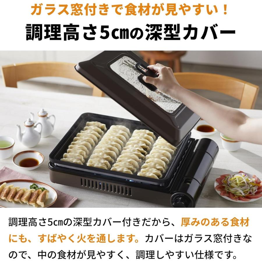 岩谷 カセットガス ホットプレート ごとくがあるので鍋もできる。 焼く