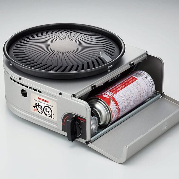 岩谷 イワタニ カセットガス 焼肉グリル やきまる2 4点セット(交換網、アイラップ、エコバッグ) CB-SLG-2 CB-SLG-1-P I-WRAP-MIN REX-018 R | Iwatani | 01
