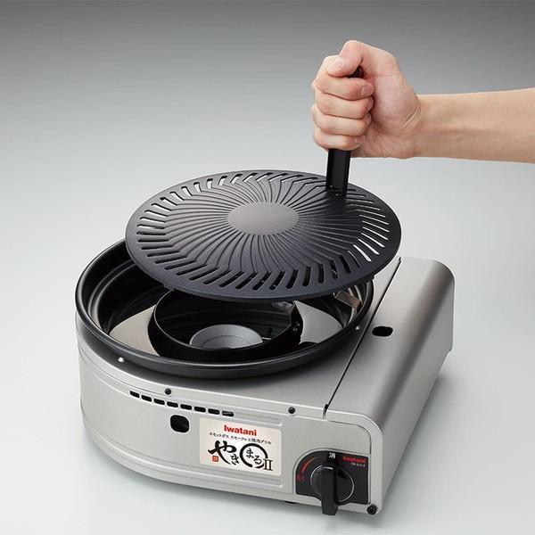 岩谷 イワタニ カセットガス 焼肉グリル やきまる2 4点セット(交換網、アイラップ、エコバッグ) CB-SLG-2 CB-SLG-1-P I-WRAP-MIN REX-018 R | Iwatani | 02