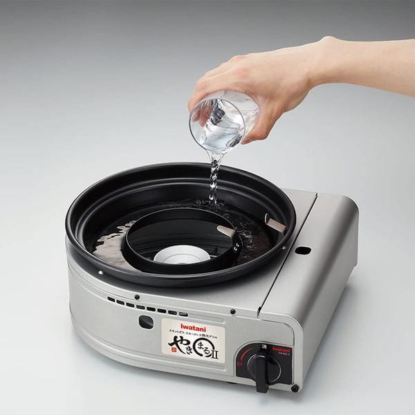 岩谷 イワタニ カセットガス 焼肉グリル やきまる2 4点セット(交換網、アイラップ、エコバッグ) CB-SLG-2 CB-SLG-1-P I-WRAP-MIN REX-018 R | Iwatani | 03