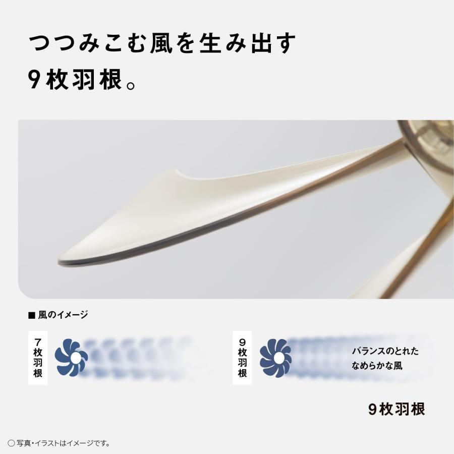 Panasonic（パナソニック） 扇風機 リビング扇 DCモーター 9枚羽根 8