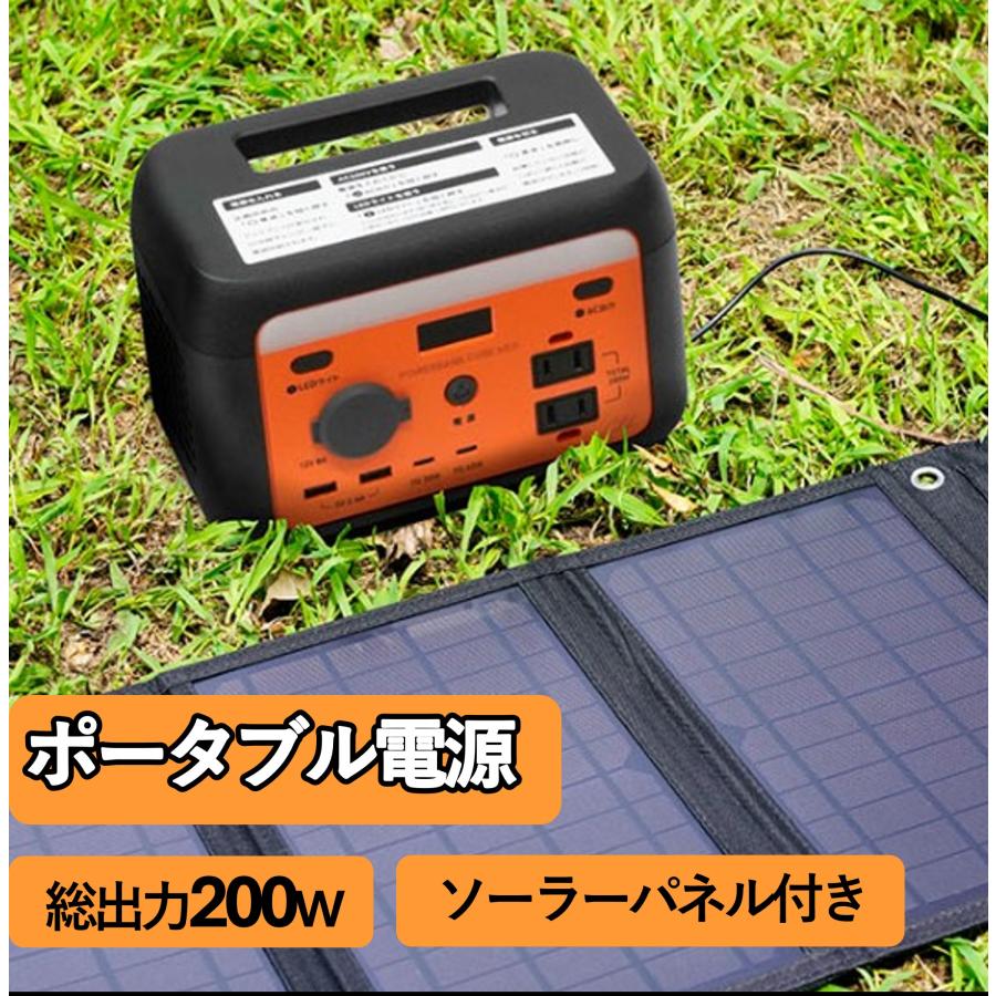 INBES ポータブル電源 200W パワーバンクキューブNEO HBP-201S21W ポタ